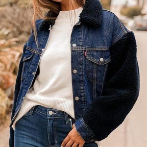 Levi’s Bomber Sherpa Trucker Jacket